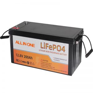מכירה חמה 12v 200ah Deep Cycle Battery Pack Lifepo4 סוללה למערכת ימית סולארית Rv