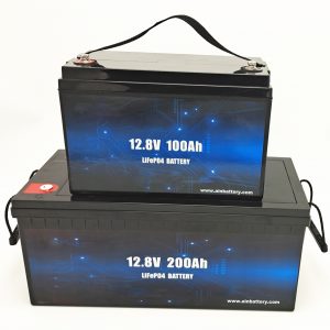 מחזור עמוק LiFePO4 סוללה סולארית 12V 100Ah / 200Ah עגלת גולף סוללת ליתיום יון