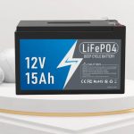 חבילת סוללות ליתיום-יון 12V 15Ah סוללת Lifepo4 מחזור עמוק