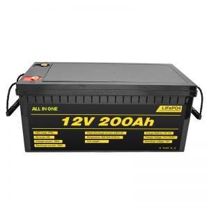 מכונית חשמלית להתאמה אישית 12V סוללת Lifepo4 12.8V 200ah עם חיי סוללה 2000 חיי מחזור