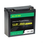 נטענת מחזור עמוק Lifepo4 12V 20AH סוללת ליתיום יון OEM