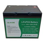 ALL IN ONE גלילי 2000 מחזורי סוללת ליתיום 12v60Ah סוללה לאחסון אנרגיה