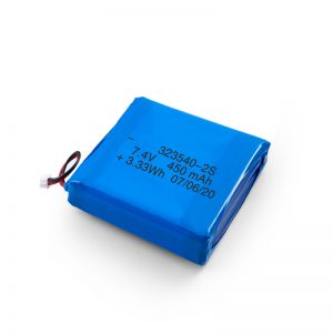 סוללה נטענת LiPO 323540 3.7V 900mAH / 7.4V 450mAH