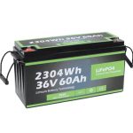 חנות מפעל עיצוב בטיחות חיים ארוכים ימי 36v 60ah סוללה Lifepo4