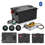מערכת מבוססת ענן BMS בדרגת רכב 105Ah 36V 48V 72V ליתיום סוללת עגלת גולף